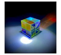 Prismi e caleidoscopi Fisica Scienza Triplo prisma che riflette Kit di ottica per aule di scienze (Color : Cube Prism22X22X22MM)