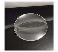 Prismi e caleidoscopi K9 6X 80mm Doppia lente convessa Ottica Biconvessa Desktop Ingrandimento Apprendimento della fisica Kit di ottica per aule di scienze