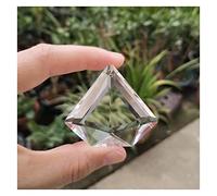 Prismi e caleidoscopi Lampadario in cristallo con prisma a sospensione con ciondolo a forma di prisma, decorazione for giardino di casa Kit di ottica per aule di scienze