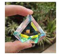 Prismi e caleidoscopi Lampadario in cristallo con prisma a sospensione con ciondolo a forma di prisma, decorazione for giardino di casa Kit di ottica per aule di scienze