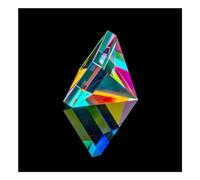 Prismi e caleidoscopi Lente fotografica decorativa in poliedro dicroico divisore combinatore prisma X-Cube da 20 mm Kit di ottica per aule di scienze (Color : 20mm Pyramid)