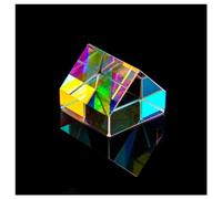 Prismi e caleidoscopi Lente fotografica decorativa in poliedro dicroico divisore combinatore prisma X-Cube da 20 mm Kit di ottica per aule di scienze (Color : 20mm House)