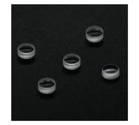 Prismi e caleidoscopi Lente professionale F10 Lunghezza 6,35 Diametro Taglio asferico Accessori Lente Kit di ottica per aule di scienze (Color : 63510Lens 5PCS, Size : 6.35MM_2.3MM)