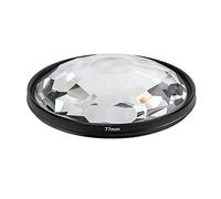 Prismi e caleidoscopi Obiettivo for fotocamera trasparente prisma caleidoscopio da 77 mm for accessori fotografici Kit di ottica per aule di scienze