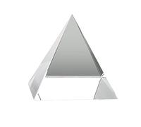 Prismi e caleidoscopi Ornamenti ottici di scienza egizia con prisma di cristallo Kit di ottica per aule di scienze (Color : Pyramid 80MM)