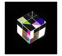 Prismi e caleidoscopi Prisma a sei lati di luce brillante combina le lenti for esperimenti con prisma a cubo Kit di ottica per aule di scienze