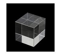Prismi e caleidoscopi Prisma Cubo K9 Prisma Esaedrico Ottico 4x4x4cm for Strumento Scientifico Sperimentale Kit di ottica per aule di scienze