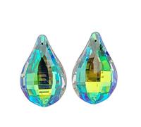 Prismi e caleidoscopi Prisma di cristallo 2 pezzi for la decorazione della finestra Parti del lampadario a colori da 50 mm Kit di ottica per aule di scienze (Size : 50mm 2pcs)