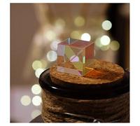 Prismi e caleidoscopi Prisma triangolare Crystal Prisma fotografico Prismi a colori Esperimento di fisica Kit di ottica per aule di scienze (Color : Cube Prism35X35X35MM)