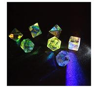 Prismi e caleidoscopi Prisma triangolare Crystal Prisma fotografico Prismi a colori Esperimento di fisica Kit di ottica per aule di scienze (Color : 7PCS Color Prism B)