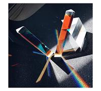Prismi e caleidoscopi Prisma triangolare Crystal Prisma fotografico Prismi a colori Esperimento di fisica Kit di ottica per aule di scienze (Color : 14X14X87MM)