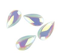 Prismi e caleidoscopi Prismi a goccia d'acqua da 38 mm/50 mm for la decorazione della parte di illuminazione del lampadario di cristallo Kit di ottica per aule di scienze