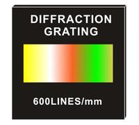 Prismi e caleidoscopi Reticolo di diffrazione di trasmissione olografica 50x50mm Decomposizione spettrale universitaria 20-2000nm 500 linee Kit di ottica per aule di scienze (Size : 500 lines)