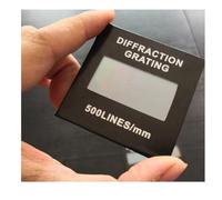 Prismi e caleidoscopi Reticolo di diffrazione Trasmissione lente 50 Linee 100 300 500 600 Trasmissione Attrezzatura didattica Dimostrazione Kit di ottica per aule di scienze (Color : 500lines, Size