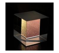 Prismi e caleidoscopi Separatore di fascio/Prisma divisore di fascio cubico non polarizzante N-BK7 ottico for prisma di precisione Kit di ottica per aule di scienze (Size : BS15X15mm)