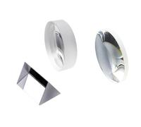 Prismi e caleidoscopi Set di esperimenti ottici con prisma triangolare for vedere l'attrezzatura sperimentale con lenti convesse e concave Kit di ottica per aule di scienze (Color : C)