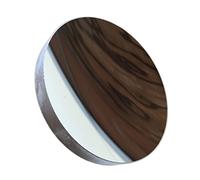 Prismi e caleidoscopi Specchio riflettente 30 mm di diametro tondo ottico for studenti a specchio alluminizzato sperimentale Kit di ottica per aule di scienze