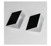 Prismi e caleidoscopi Una coppia di prismi ottici a riflessione alluminata da 12x21x35 mm Kit di ottica per aule di scienze