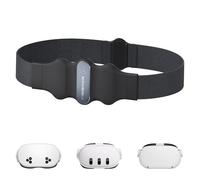 PRISMXR Power Bank portatile compatibile con Quest 3/3S/2 accessori, Pico 4, VR, uscita da 30 W, ricarica rapida, batteria da tipo C a C da 10.000 mAh (Carina W1, grigio)