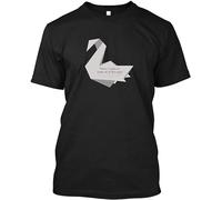 Prison Break Origami Swan Michael Scofield Men's T-Shirt Cartoon T-Shirt Size M