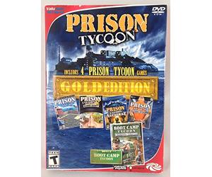 Prison Tycoon: Gold Edition - 4 Complete Games Maximum Security + Alcatraz + Supermax w/ Bonus Game: Boot Camp Tycoon