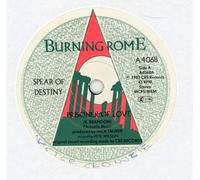 PRISONER OF LOVE 7" (VINYL 45) UK BURNING ROME 1983