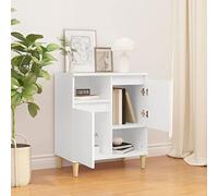 prissent Credenza Ingresso 60x35x70 cm Buffet Soggiorno Bianco Mobiletti Per Soggiorno Credenza Cucina Salvaspazio Vintage Credenza Bagno Mobiletto Basso Multiuso