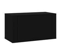 prissent Scarpiera da Ingresso Organizzatore Scarpiera a Muro Mobile per Calzature per Soggiorno Camera da Letto o Corridoio Arredo Versatile Design Salvaspazio Nero 70x35x38 cm
