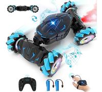 Pristar Macchina Telecomandata Auto RC con Luce e Spray, Autos RC a Controllo Manuale 2.4 GHz Rotazione a 360° Auto Telecomandata Bambina Stunt Car Regalo Ragazze Ragazzi Bambini da 6 8 9 10 Anni