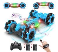 Pristar Macchina Telecomandata con controllo manuale RC Twist Stunt Car 360° 4WD, RC Auto Telecomandata Mano Drift Car Giochi Giocattoli Regalo per Bambino Bambine 6 7 8 9 10 11 12 anni Maschio
