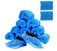 PRITOK 200 pezzi copriscarpe usa e getta: pratico copriscarpe CPE (3 g), copriscarpe impermeabile, antistrappo per casa, clinica