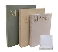 PRITOK 3 libri decorativi: decorazione impilata, scatola di immagazzinaggio decorativa per libri con chiusura magnetica, visualizzazione di libri per la decorazione della casa, biblioteca