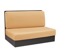 PRITOK Set di coprisedili per roulotte, 2 pezzi, per roulotte, roulotte, camper, per tavolo da pranzo, per roulotte, rimorchi, colore marrone