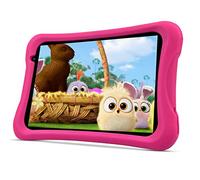 PRITOM Tablet bambini 8 pollici, tablet Android 10, controllo genitori, tablet per bambini, 32 GB ROM, espandibile a 512G, doppia fotocamera, con custodia per tablet per bambini (rosa)