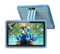 Pritom Tavoletta per bambini da 10 pollici Android 13 Go WIFI Processore Quad Core 2 GB RAM 64 GB ROM YouTube con custodia