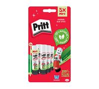 Pritt 1483489 - Tubetto di colla, 11 g, Pacco da 5