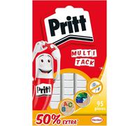 Pritt 24pz adesivi removibili gommini Multi Tack blister 95 gommini bianchi