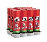 Pritt Colla Stick 12 x 22g, Colla per bambini sicura e affidabile, Adesivo per lavoretti e fai da te, con una tenuta forte per uso scuola e ufficio, 12 stick x 22g