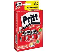 Pritt Colla stick, sicura e adatta ai bambini, per lavori artistici e artigianali, colla forte per cancelleria e cancelleria, 12 x 6 x 22 g