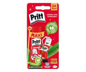 Pritt Colla stick sicura e adatta ai bambini per lavori artistici e creativi, forte colla per scuola e ufficio, 1 penna Pritt da 43 g