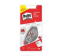 PRITT Correttore Compact Flex Roller, Correttore a Nastro per Correggere gli Errori, Bianchetto a Nastro con Tappo di Protezione 10 m di Lunghezza e 4.2 mm