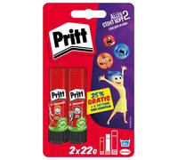 Pritt Everything Stands Head 2 Glue Stick Set of 2 x 22g Glue Sticks and Tattoos