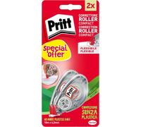 Pritt Flex Roller, Bianchetto a nastro per coprire ogni errore, Correttore a nas