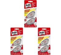Pritt Flex Roller, Bianchetto a nastro per coprire ogni errore, Correttore a nas