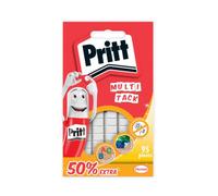 PRITT Instant Tack Gommini Adesivi Multiuso, Adesivo muro, 95 Pezzi | Per casa, ufficio e scuola, Per vetro, muri e porte, Per superfici non porose e lisce, Removibili, Senza solventi, Bianchi