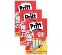 PRITT Instant Tack Gommini Adesivi Multiuso, Adesivo Muro Bianco per Casa, Ufficio e Scuola, Adesivi per Vetro, Muri o Porte Removibili, 1 Confezione da 285 Pezzi
