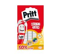 Gommini adesivi Multi Tack - riutilizzabili - bianco - Pritt - conf. 95 pezzi