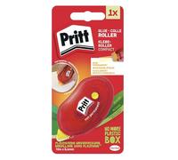 Pritt Rullo Adesivo Nastro Biadesivo Compatto Non Permanente, Rimovibile, per Carta, Cartone, Foto, Vetro e plastica, Lunghezza Circa 10 m, Larghezza Circa 8,4 mm