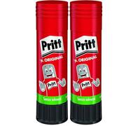 Pritt Stick 22g, Colla per bambini sicura e affidabile, Colla Pritt per lavoretti e fai da te, con una tenuta forte per uso scuola e ufficio, 1 stick x 22g (Confezione da 2)