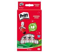 Pritt Stick Colla Solida Lavabile, Non Tossico, Standard, 11G Ref 1.456.040 [confezione da 10]